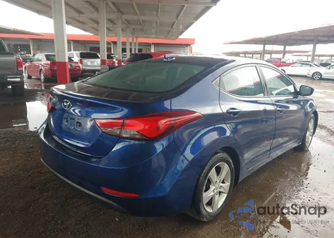 2016 Hyundai Elantra Se из США, поврежденный, VIN 5NPDH4AE2GH687085